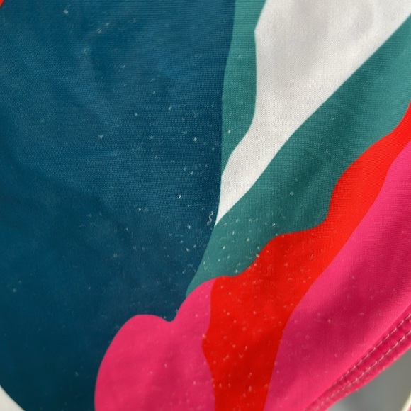 SHEIN Colorful Abstract Print One piece Swimsuit  size 1 XL - Picture 6 of 8